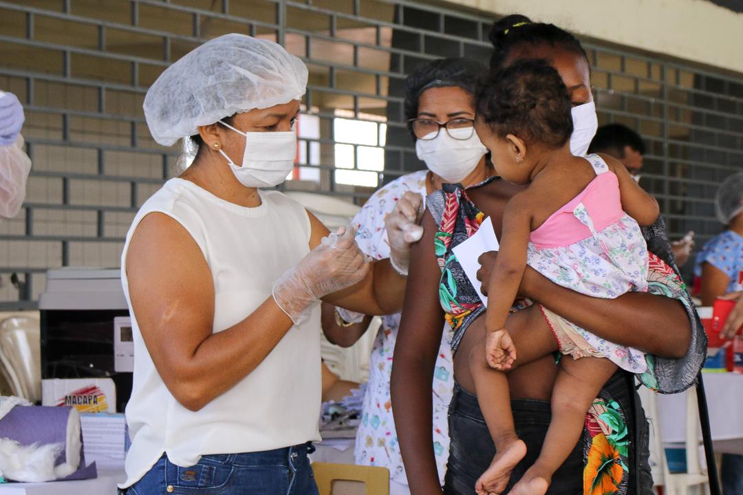 Varredura vacinal contra sarampo segue em Macapá
