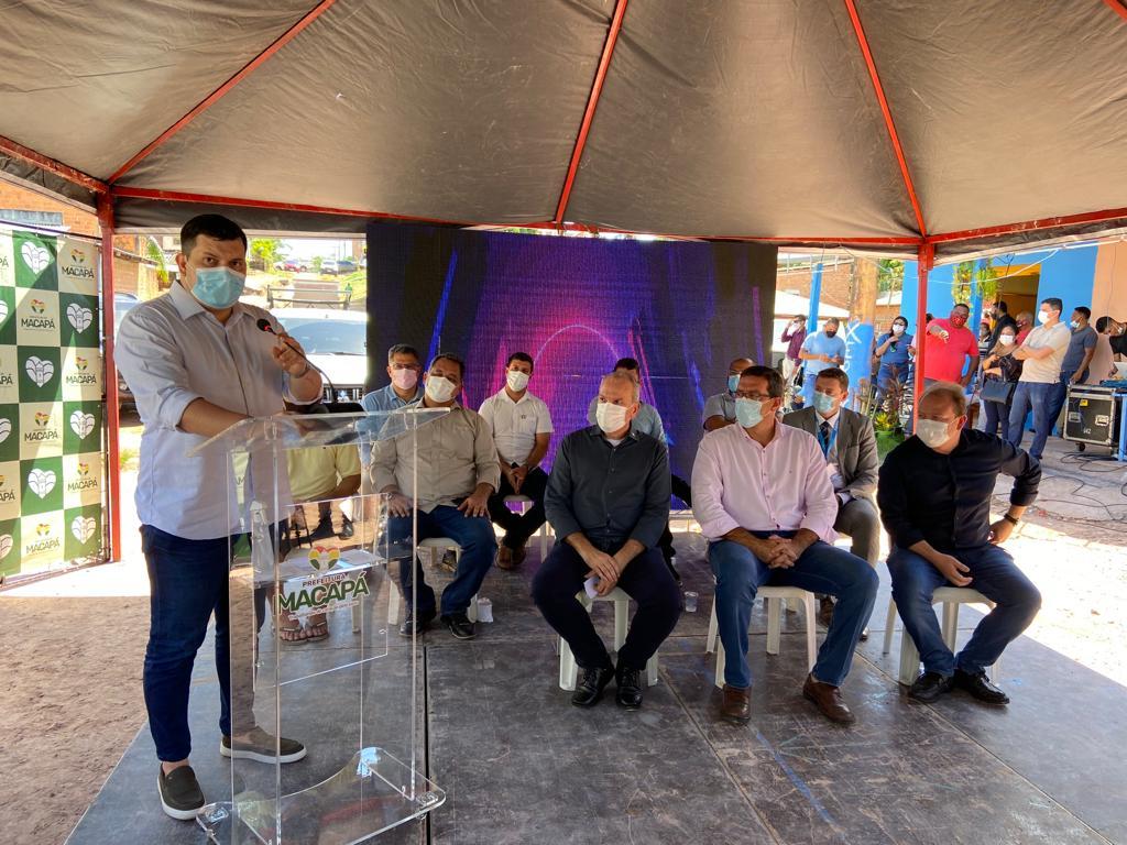 Acácio Favacho destina R$ 7,6 milhões para obras de infraestrutura em Macapá