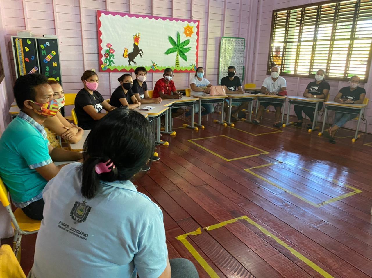 Justiça Itinerante retoma 2ª Turma do Curso de Conciliadores Comunitários do Arquipélago do Bailique