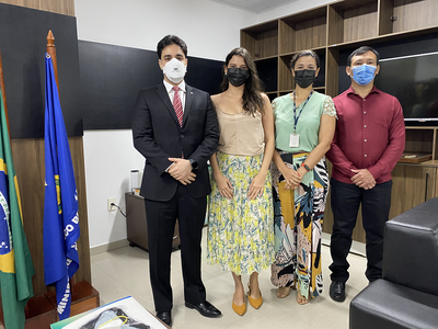 Magistrado de Ligação da França no Brasil envia representante à PR/AP para tratar de questões transfronteiriças