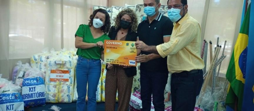 Cartões Alimentação são entregues para instituições socioassistenciais em Santana