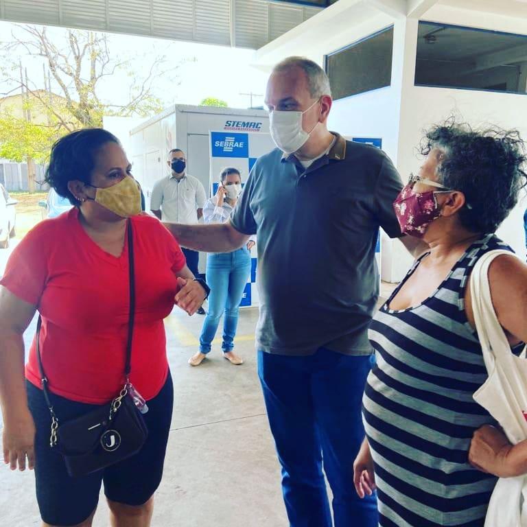 Jaime Nunes, vice governador do Amapá conhece voluntários do Movimento Lixo Zero Amapá