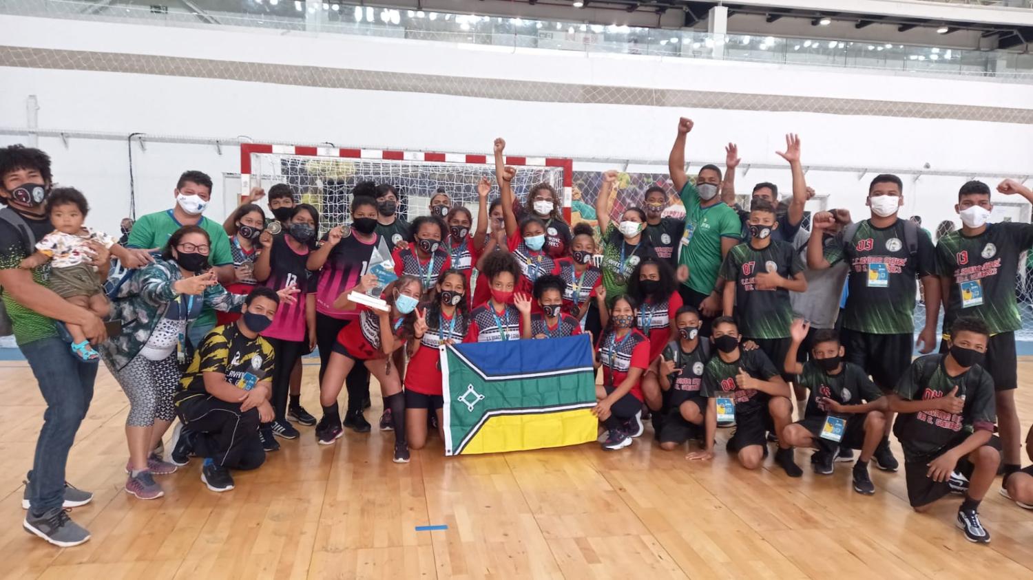 JEB´s 2021: Amapá encerra a participação nos Jogos Escolares Brasileiros, etapa 12 a 14 anos, com um saldo de 15 medalha