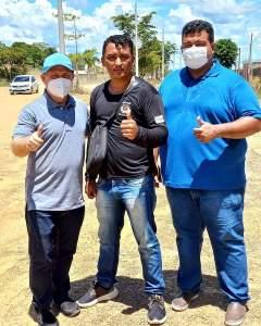 Prefeito Bala Rocha e equipe visitam obras do Plano Verão, neste sábado, em Santana