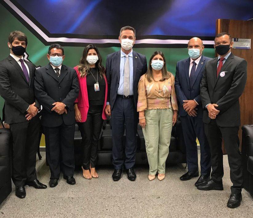 secretário-geral do MP-AP acompanha andamento de emendas parlamentares e convênios da instituição em Brasília