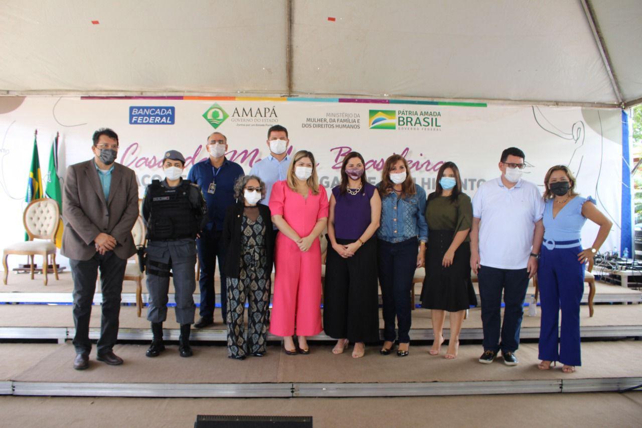 MP-AP participa do lançamento da Pedra Fundamental da Casa da Mulher Brasileira de Macapá