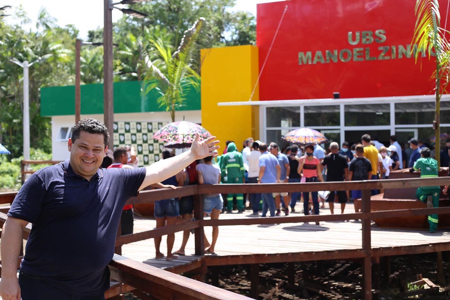 No Bailique Davi entrega UBS, anuncia R$ 4 milhões para passarelas, UBS Fluvial