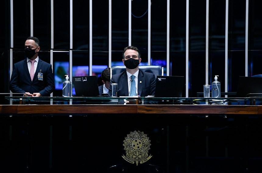 Pacheco faz balanço dos trabalhos do Senado e reforça defesa da democracia e do diálogo  