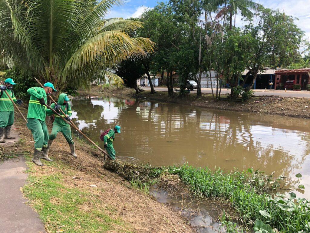 ‘A prefeitura começou a limpar novamente e nós precisamos preservar’, disse morador sobre ações no canal do Beirol