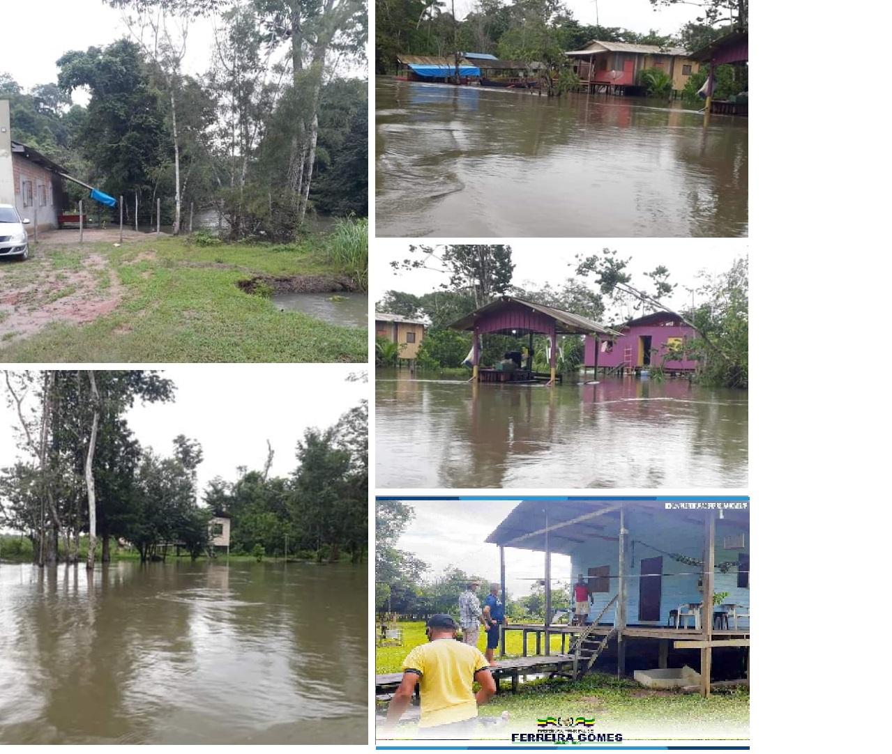 Distrito do Tracajatuba é afetada por enchente