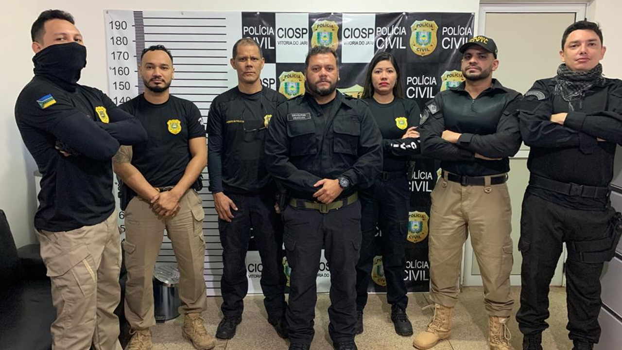 EM VITÓRIA DO JARI, POLÍCIA CIVIL PRENDE TRÊS PESSOAS EM FLAGRANTE
