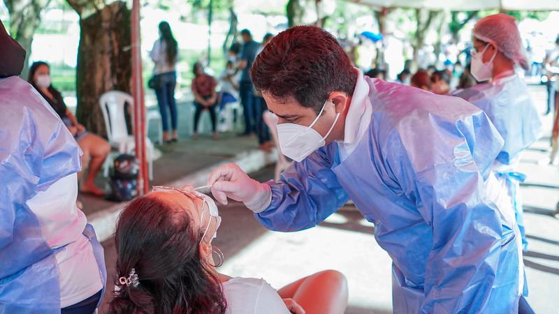 Mais de 7 mil testes são realizados em 12h de ação contra Covid-19 em Macapá