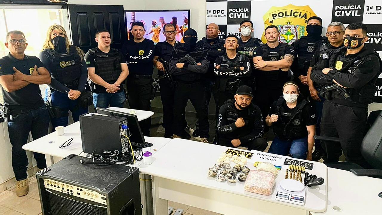 PC prende traficantes e gera prejuízo de R$ 100 mil