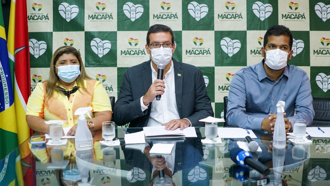 Prefeitura de Macapá anuncia novas medidas de combate ao coronavírus