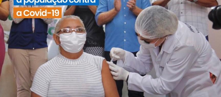 Santana completa 1 ano com a missão de vacinar a população contra a Covid-19