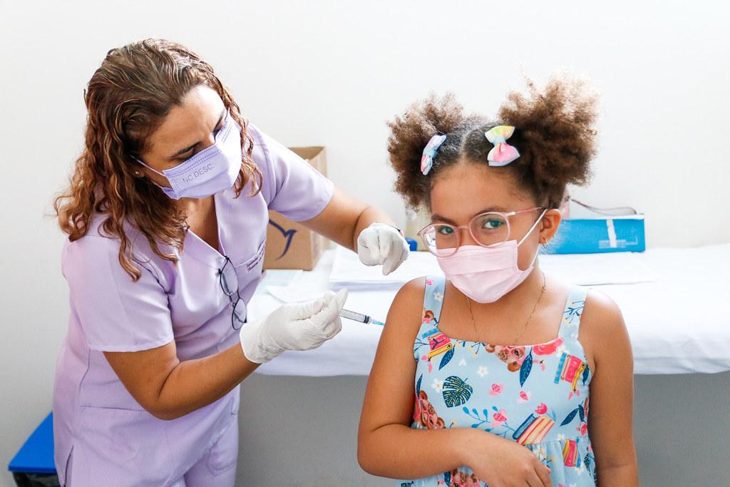 Covid-19: público infantil já pode receber da 2ª dose da vacina