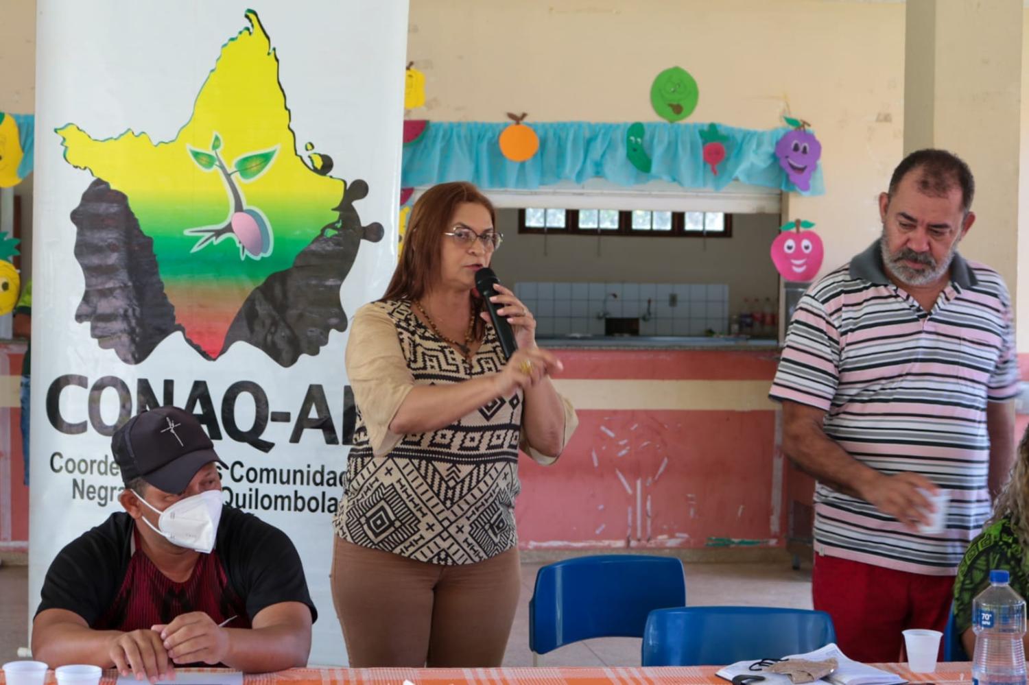 Deputada federal Leda Sadala participa da Plenária do Polo Quliombola Comunidade do Carmo do Maruanum.