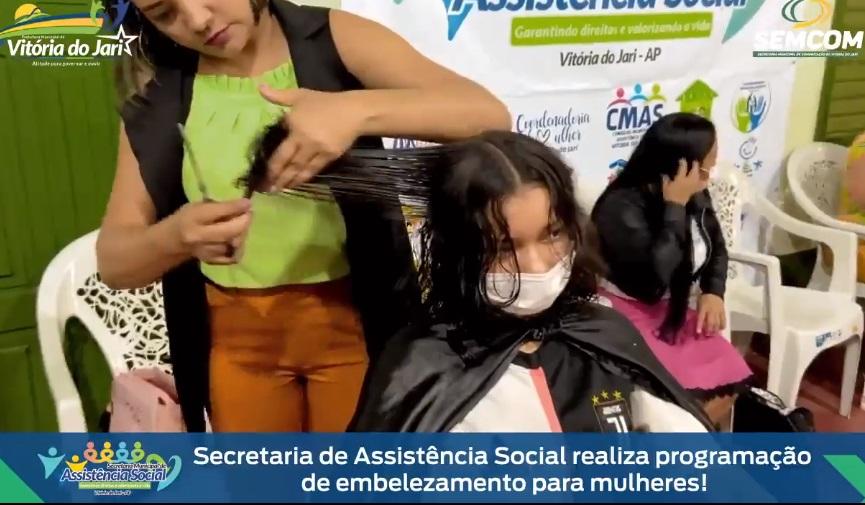 “Dia de Embelezamento” para as mulheres de Vitória do Jari
