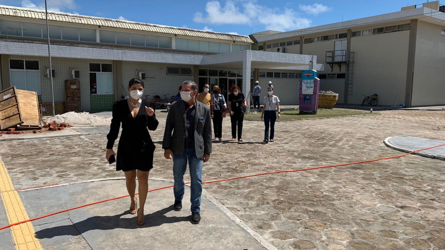 Em inspeção na Maternidade da Zona Norte, Promotoria da Saúde constata atraso nas obras e no cronograma de inauguração