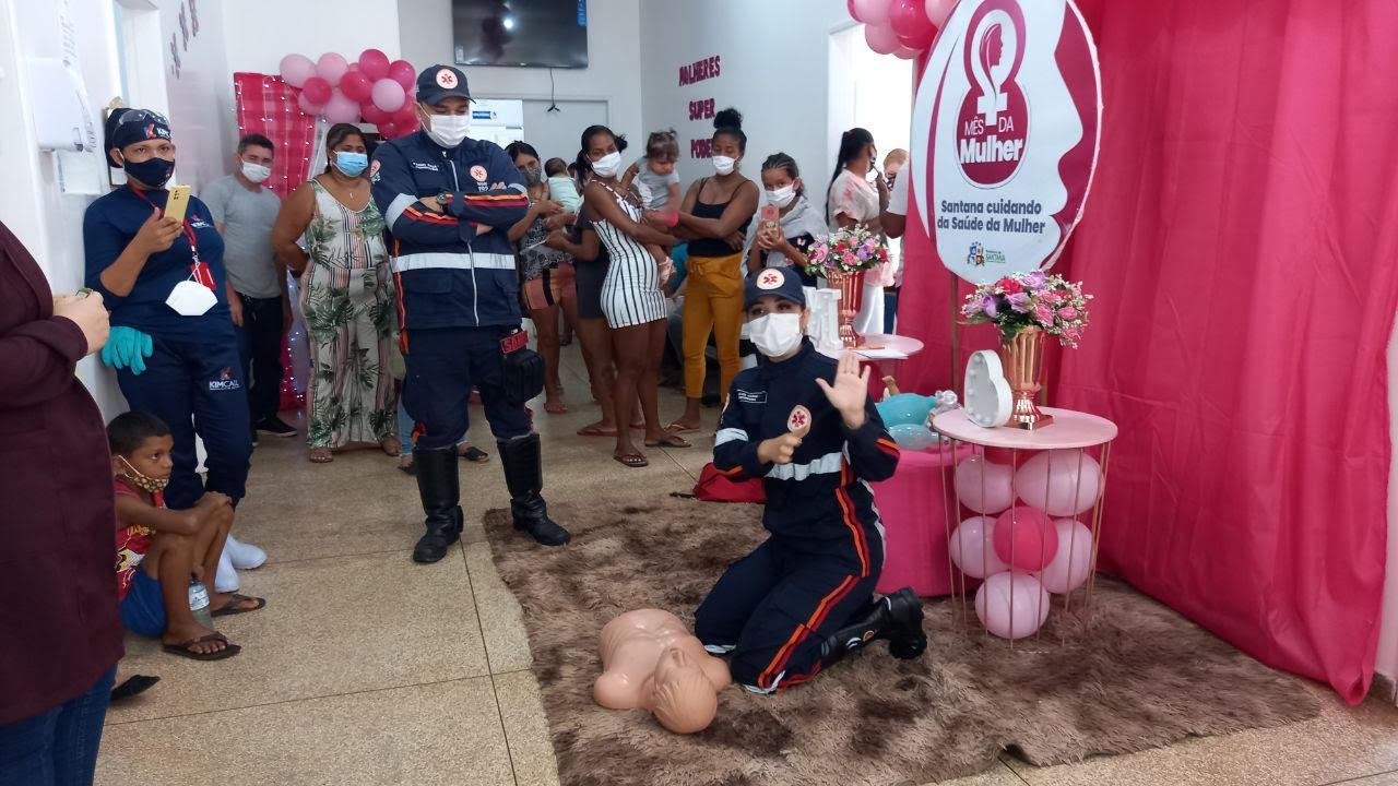 Mês da Mulher: Prefeitura de Santana realiza mais de mil atendimentos durante ações de saúde