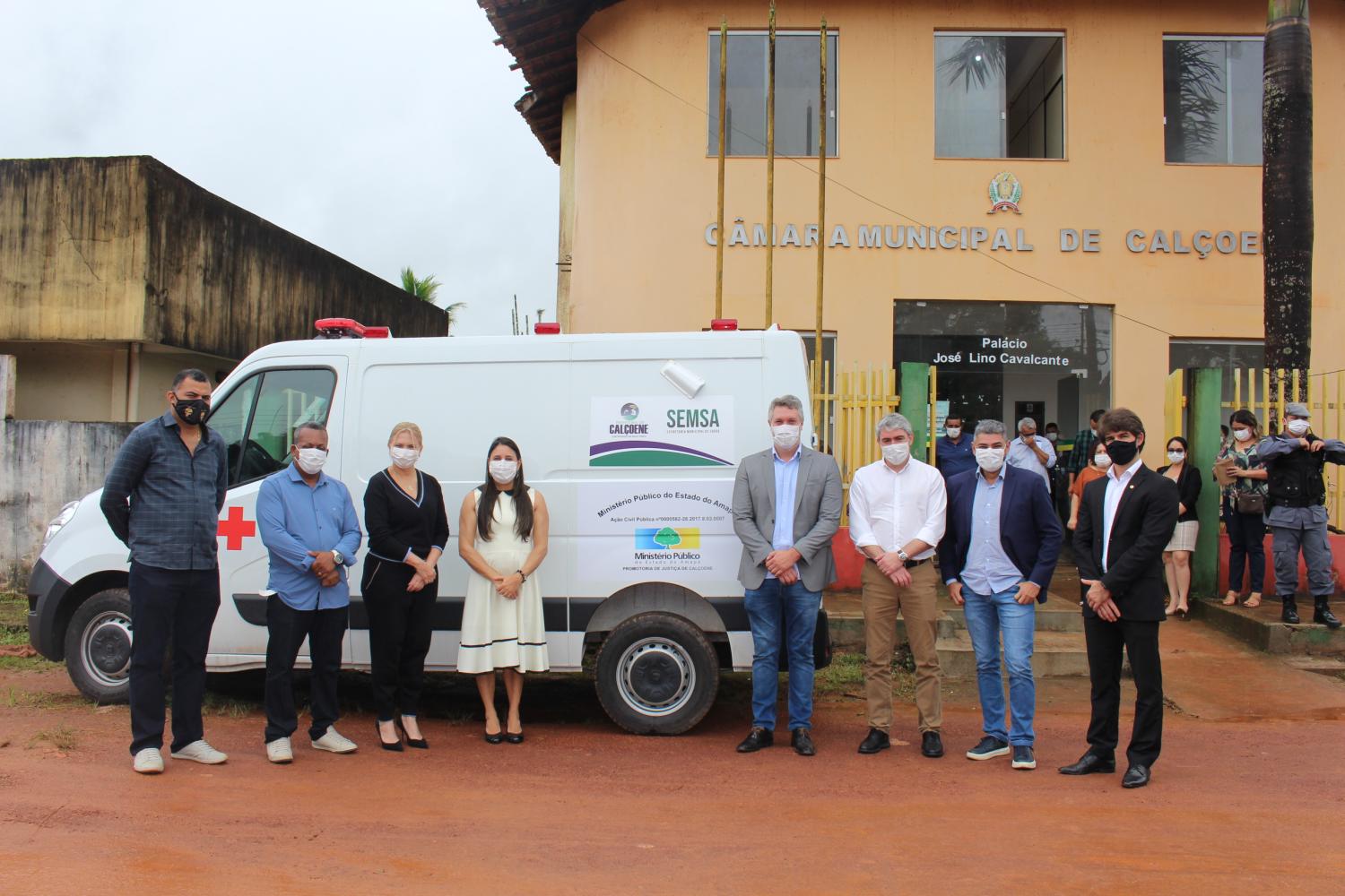 MP-AP entrega ambulância para o Município de Calçoene