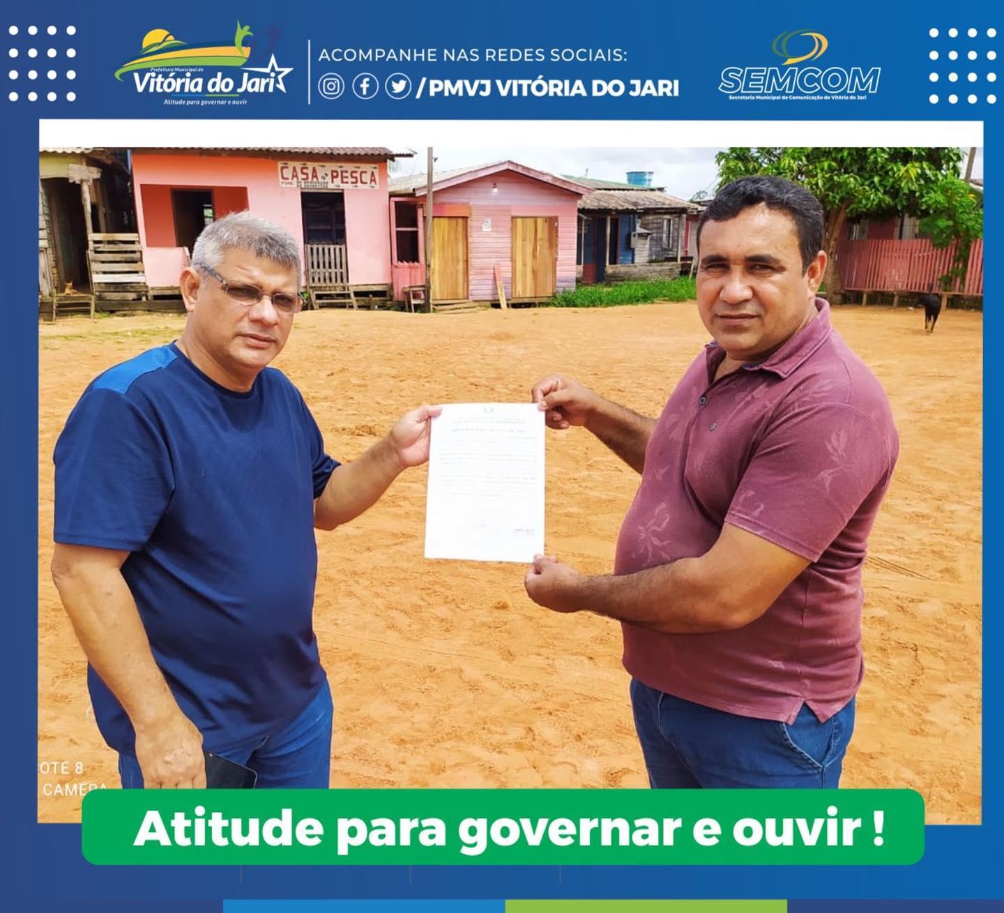 Prefeitura assina a ordem de serviço para o início da obra de construção da Arena Socity Tieta no Bairro São Pedro