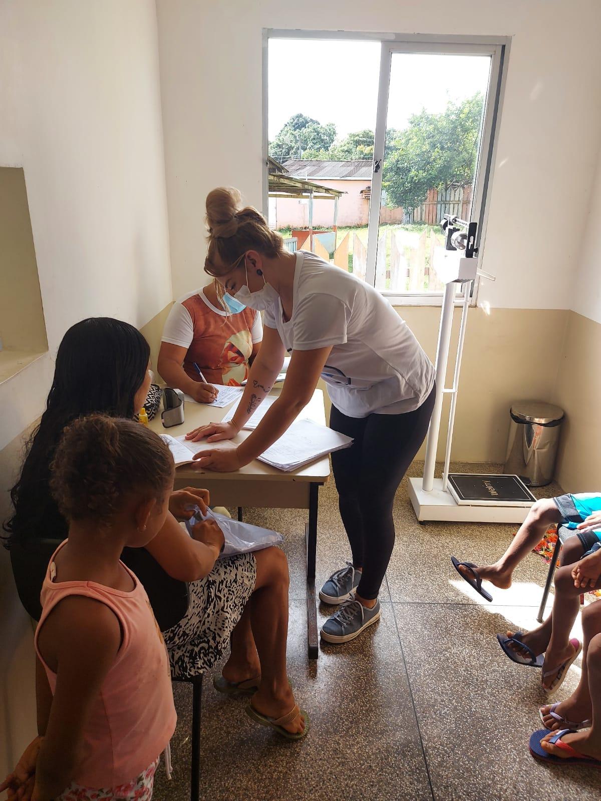 VACINAÇÃO NA ZONA RURAL DE SANTANA