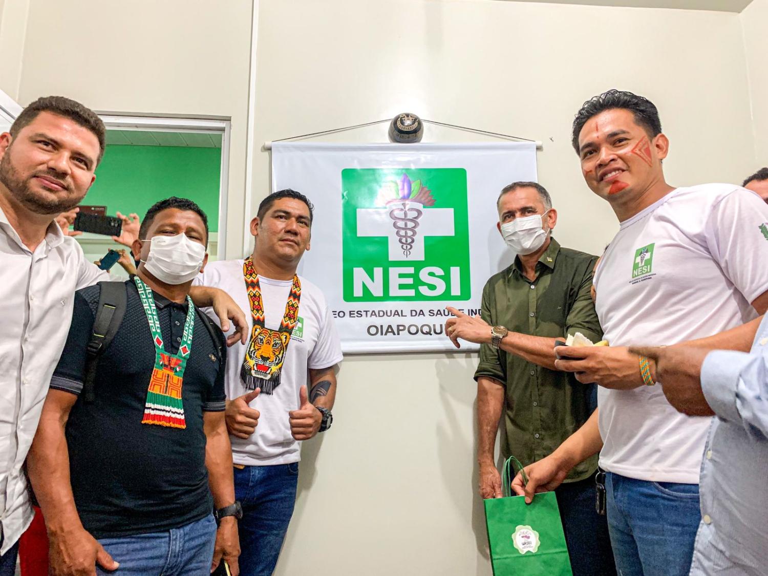 Governador entrega espaço do Núcleo Estadual de Saúde do Indígena em Oiapoque