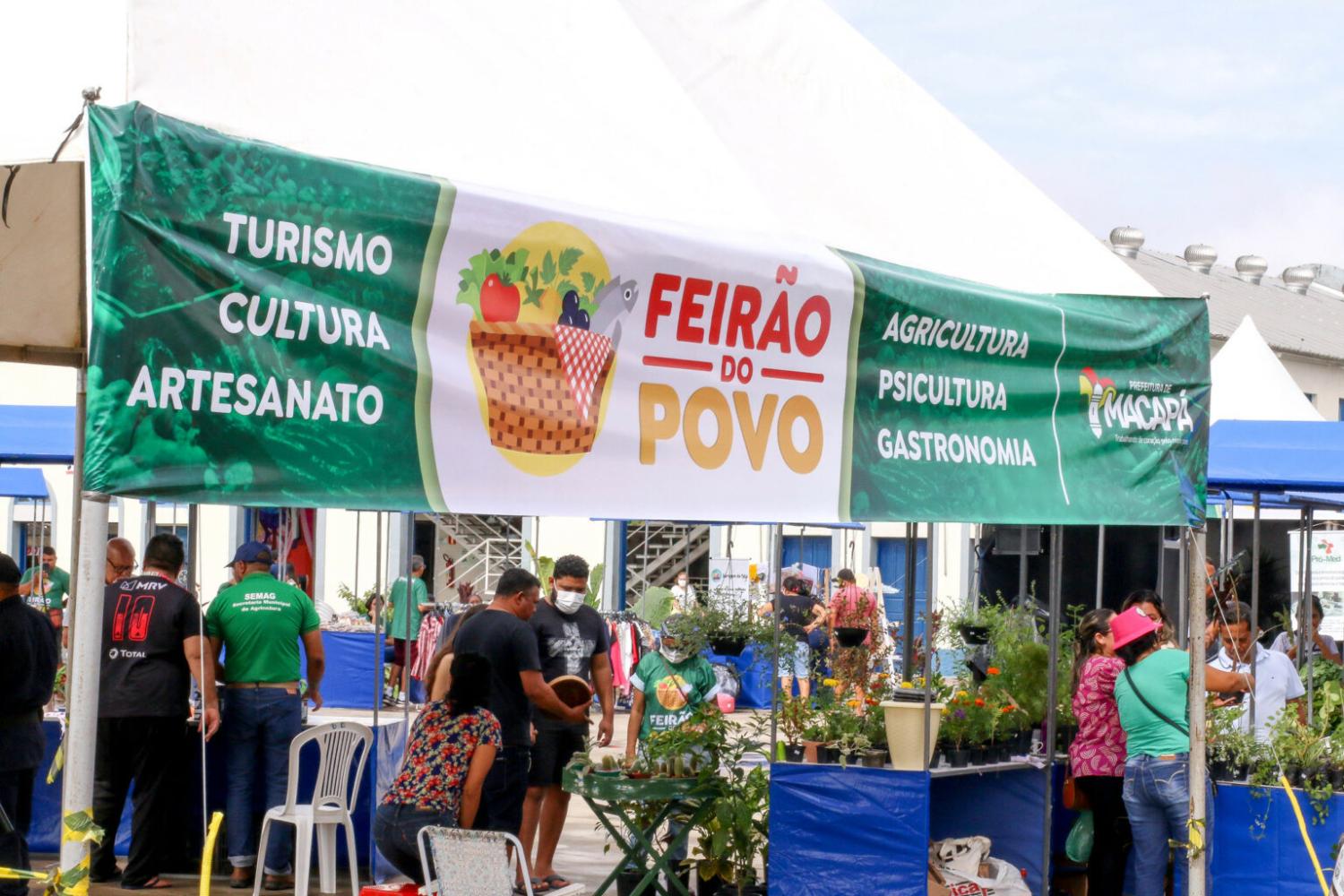 No Dia do Trabalhador, Prefeitura de Macapá realiza edição especial do Feirão do Povo