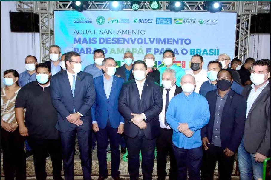 PPI DO SANEAMENTO DO AMAPÁ  São R$ 930 milhões para os 16 municípios amapaenses e teve articulação do senador Davi