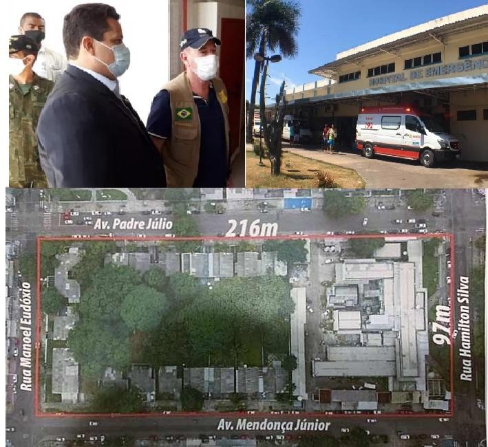 Senador Davi Alcolumbre (UB) anuncia R$ 120 milhões para construção do novo HE de Macapá