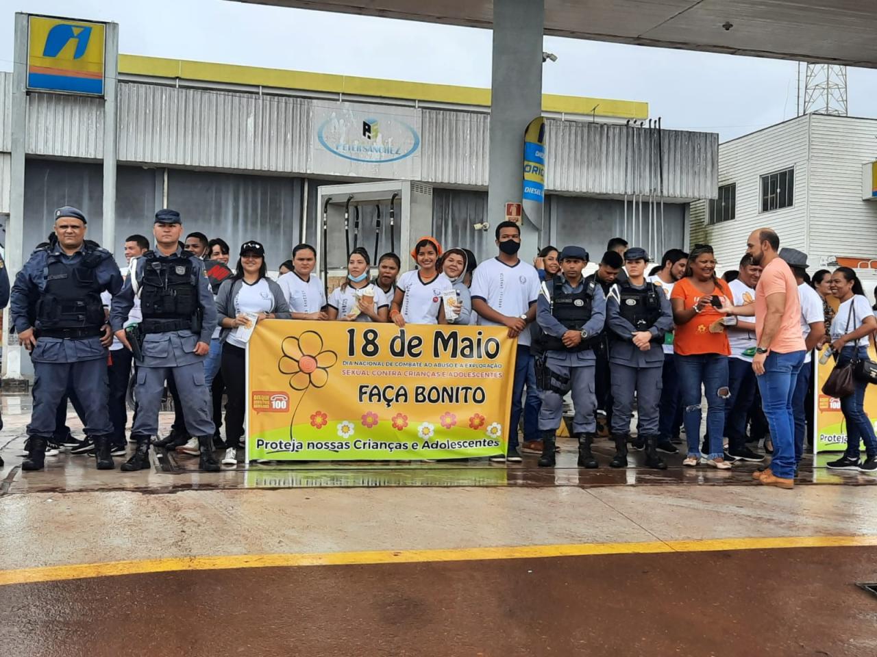 Caminhada e panfletagem marcam dia de combate ao abuso e exploração sexual de crianças e adolescentes em Santana