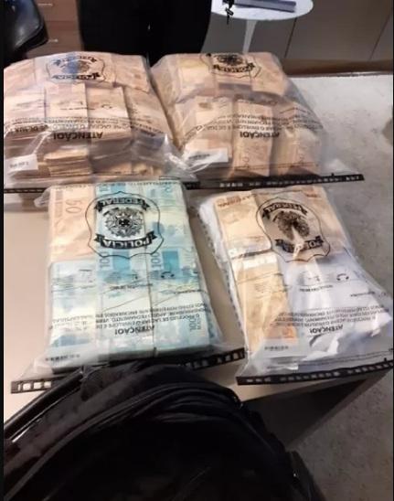 Operação da PF que investiga juízes no Ceará apreende R$ 930 mil em espécie