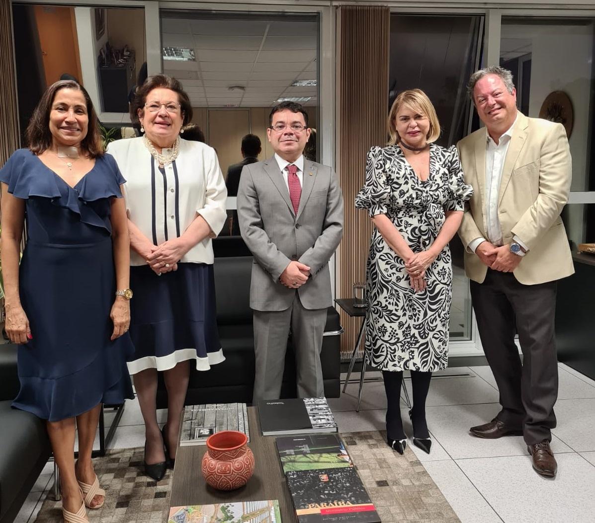 Membros do MP-AP cumprem agenda institucional, em Brasília