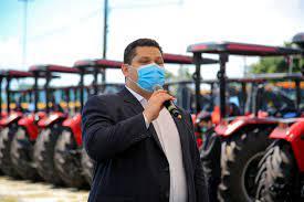 Senador Davi Alcolumbre (UB/AP) participa da entrega de maquinários e insumos a agricultura familiar pela CODEVASF
