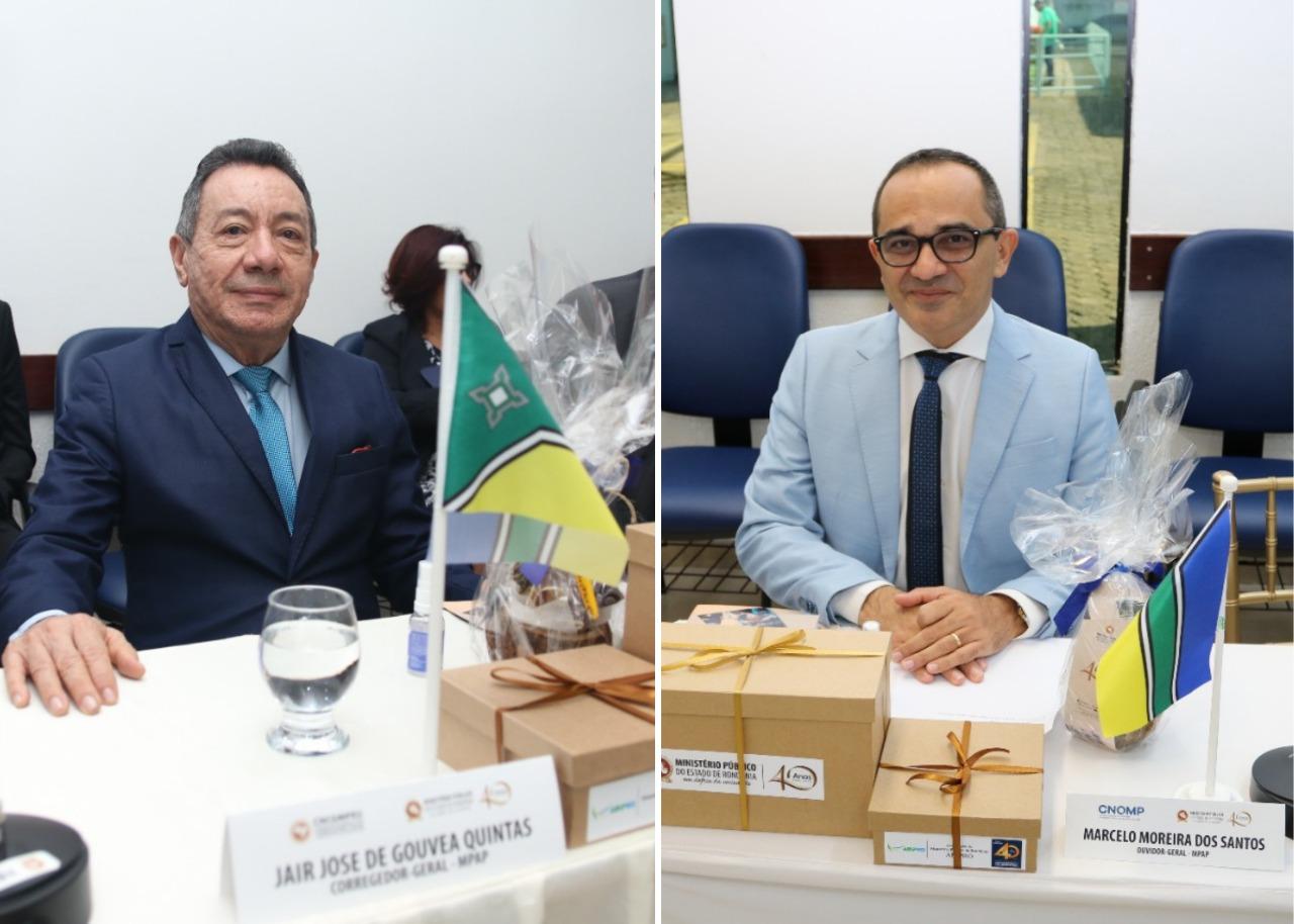 40 anos do MPRO: corregedor-geral e ouvidor do MP-AP