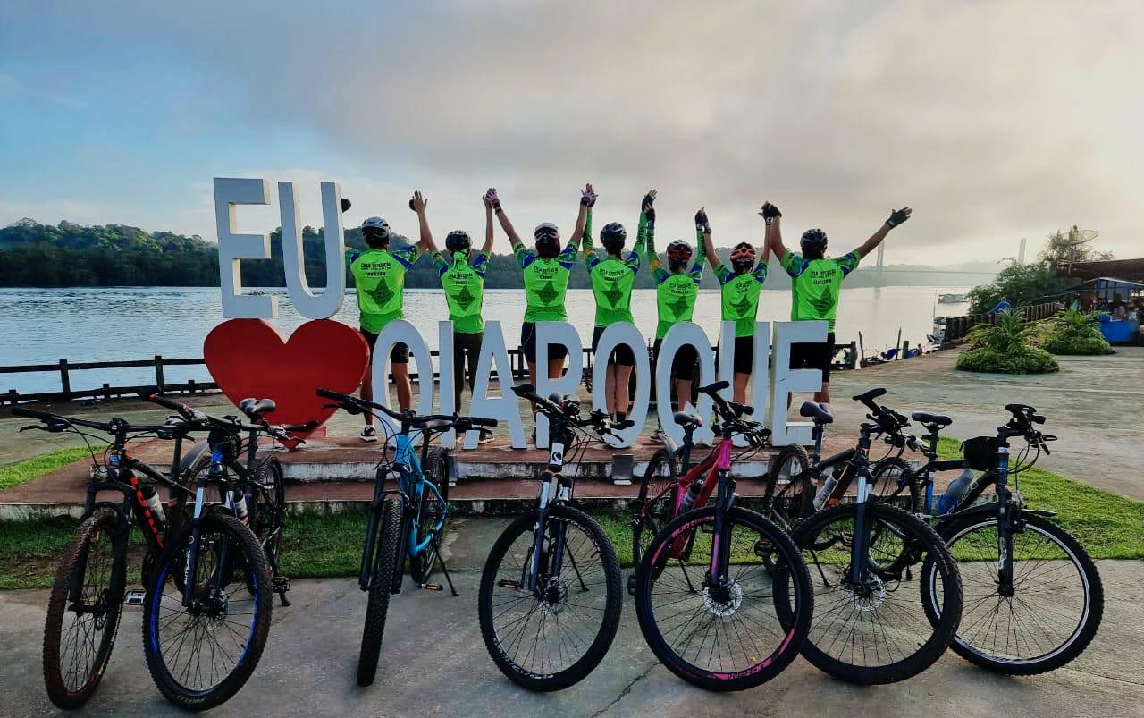 Ciclistas amapaenses iniciam neste sábado, 2, o desafio de percorrer 900 km de Oiapoque até Laranjal do Jari