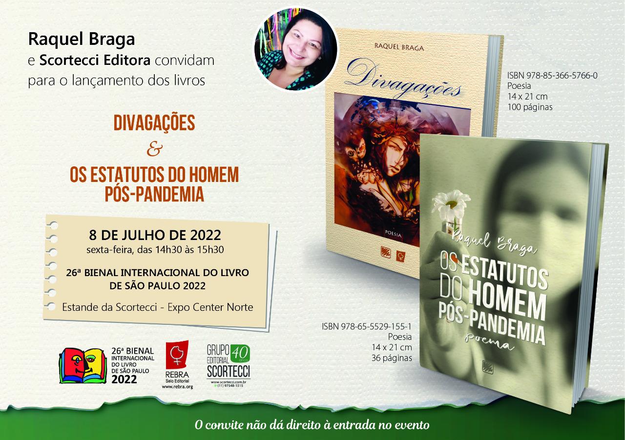 Escritora amapaense lança duas obras na 26ª Bienal Internacional do Livro de São Paulo