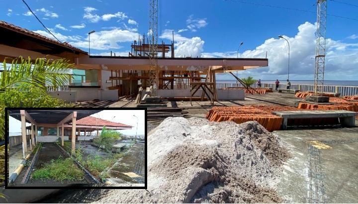 Investimentos de R$ 4,3 milhões de emenda de Davi Alcolumbre (UB/AP) na reforma do Trapiche Eliezer Levy