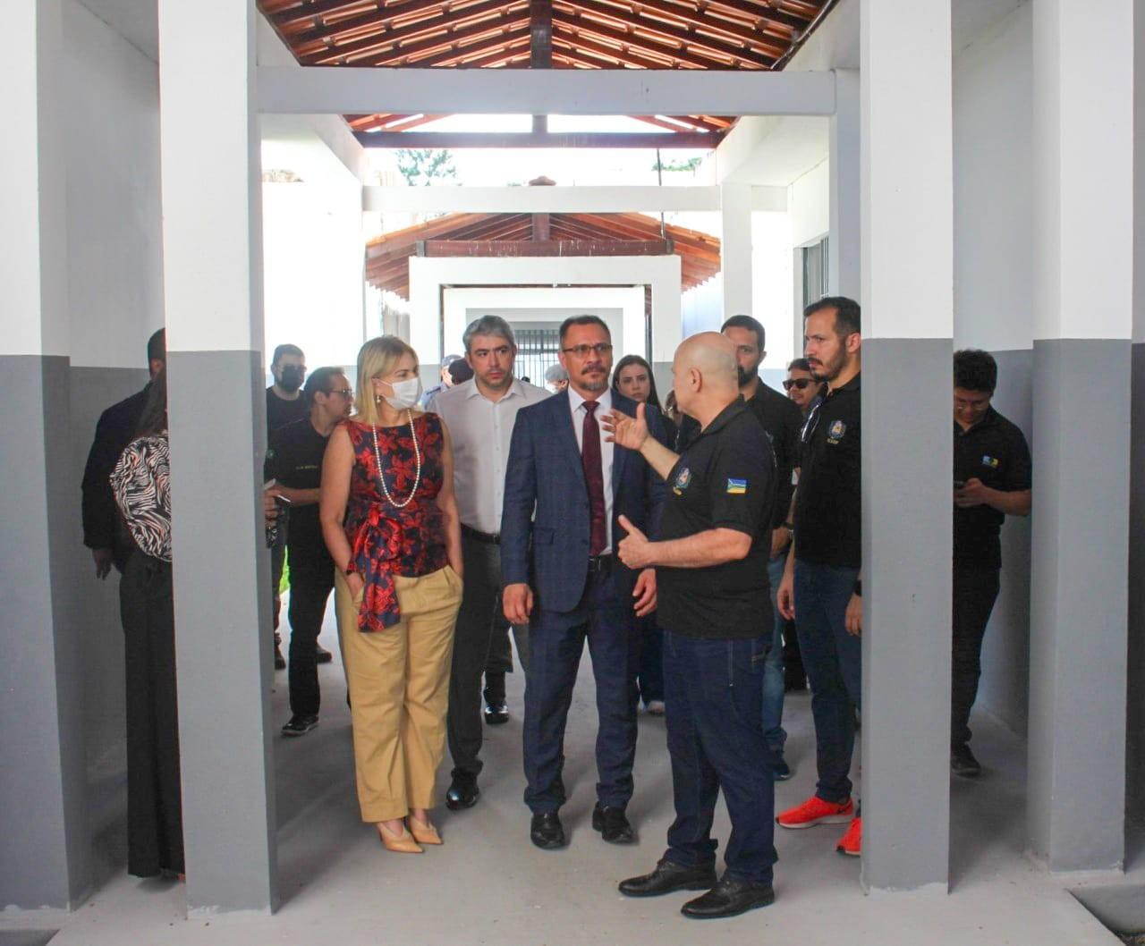 Membros do MP-AP realizam visita técnica na Penitenciária de Segurança Máxima de Macapá