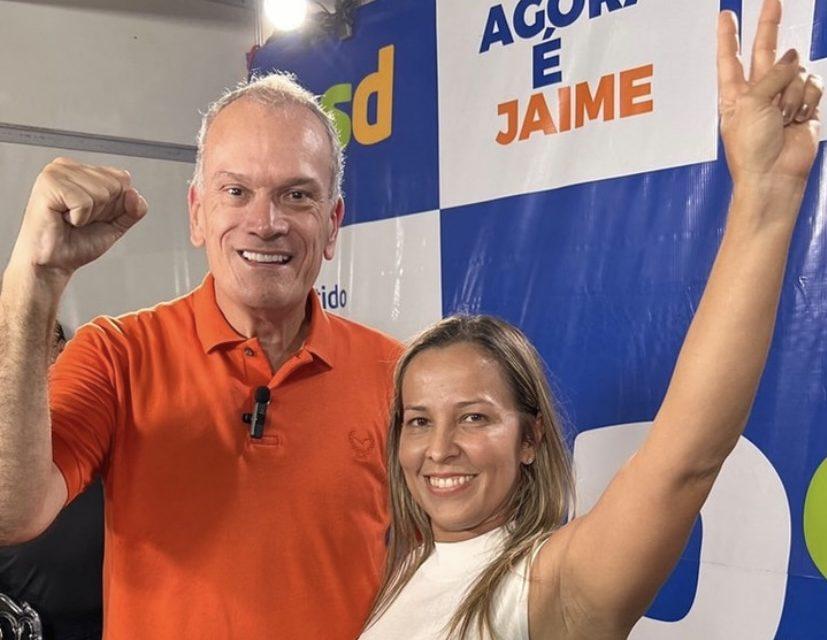 PSD oficializa candidatura de Jaime Nunes ao governo do AP e apresenta médica Liliane Albuquerque como vice