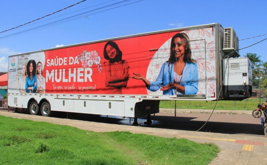 Carreta da Mulher já realizou mais de 1.400 atendimentos no Conjunto Jardim Açucena, em Macapá