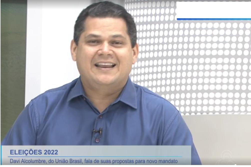 Davi participa de rodada de entrevistas na TV Amapá e g1