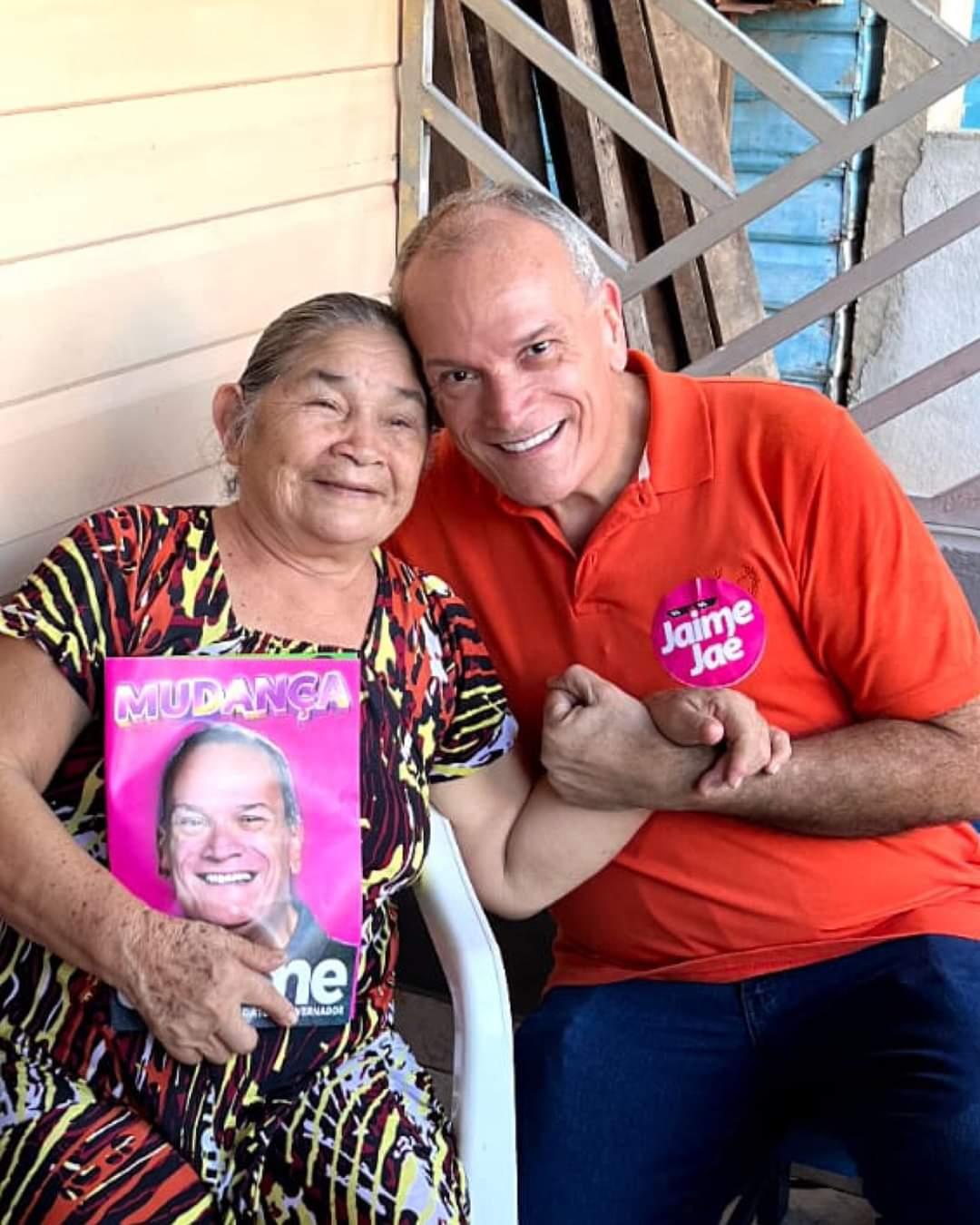 Jaime intensifica campanha com caminhadas, visitas e reuniões em Santana