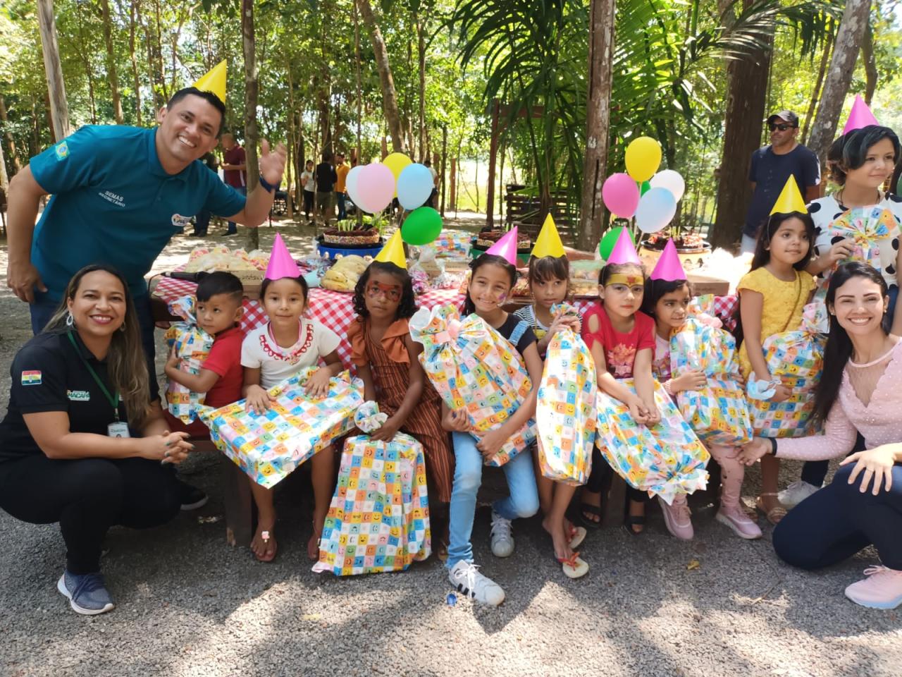 Prefeitura de Macapá promove festa de aniversário coletiva para crianças em vulnerabilidade social 