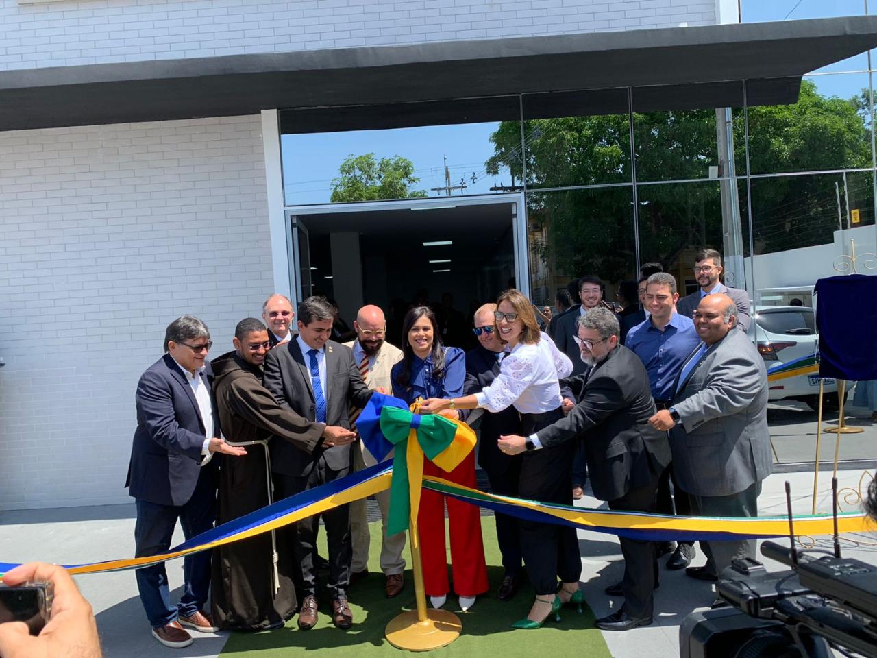  MP-AP participa da inauguração do prédio anexo da Defensoria Pública do Estado