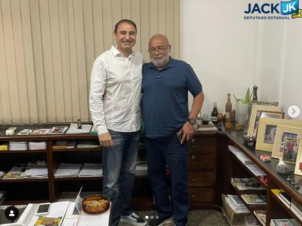 Prefeito Bessa e o deputado estadual Jack JK realizam reunião