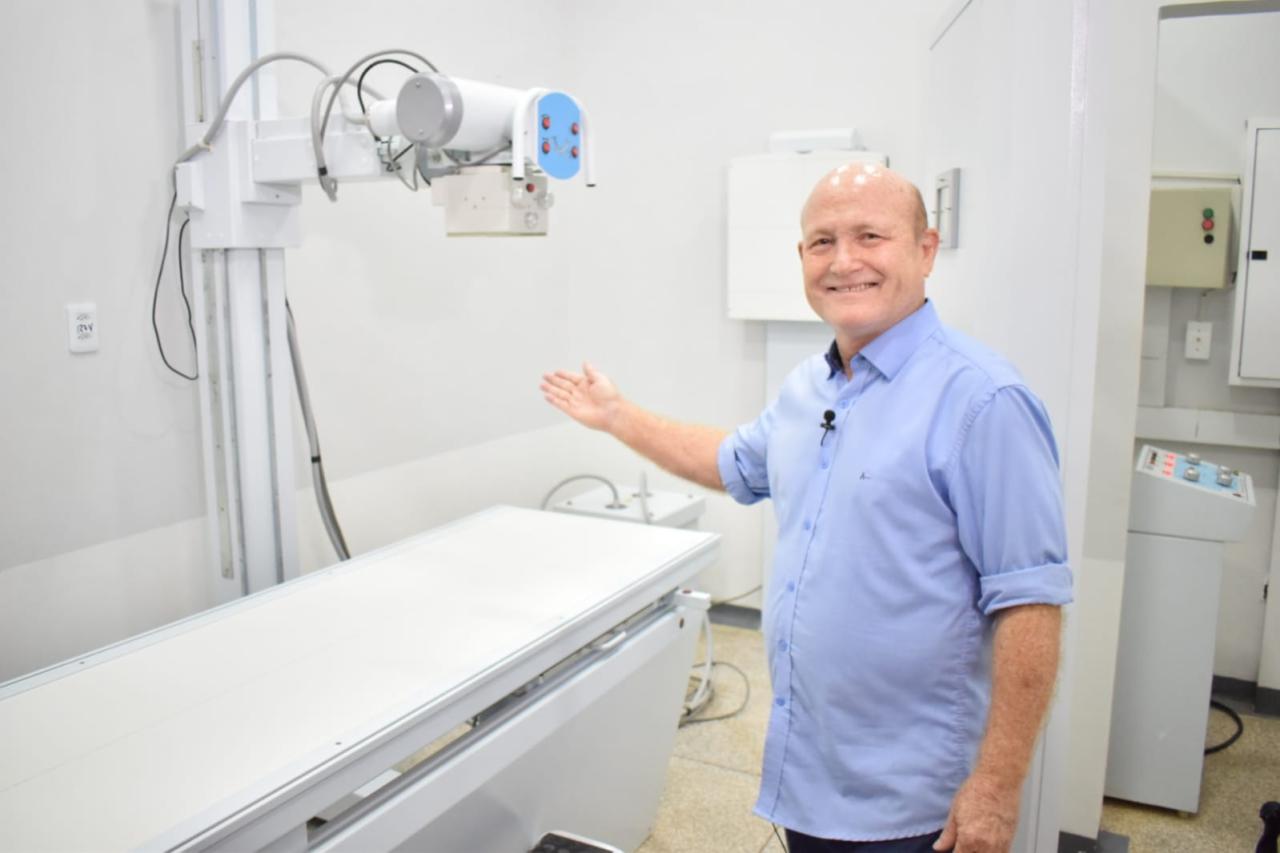Prefeitura de Santana realiza entrega de novos equipamentos para a sala de Raio-X