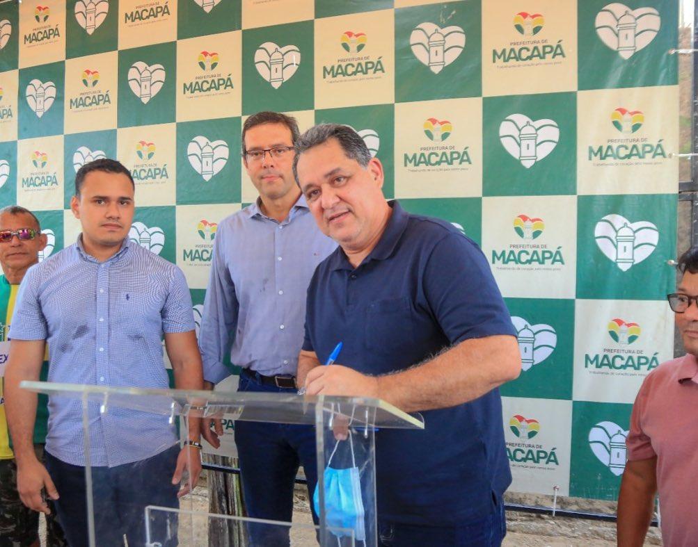 Com recursos de emenda no valor de + R$ 6 milhões de Davi Alcolumbre