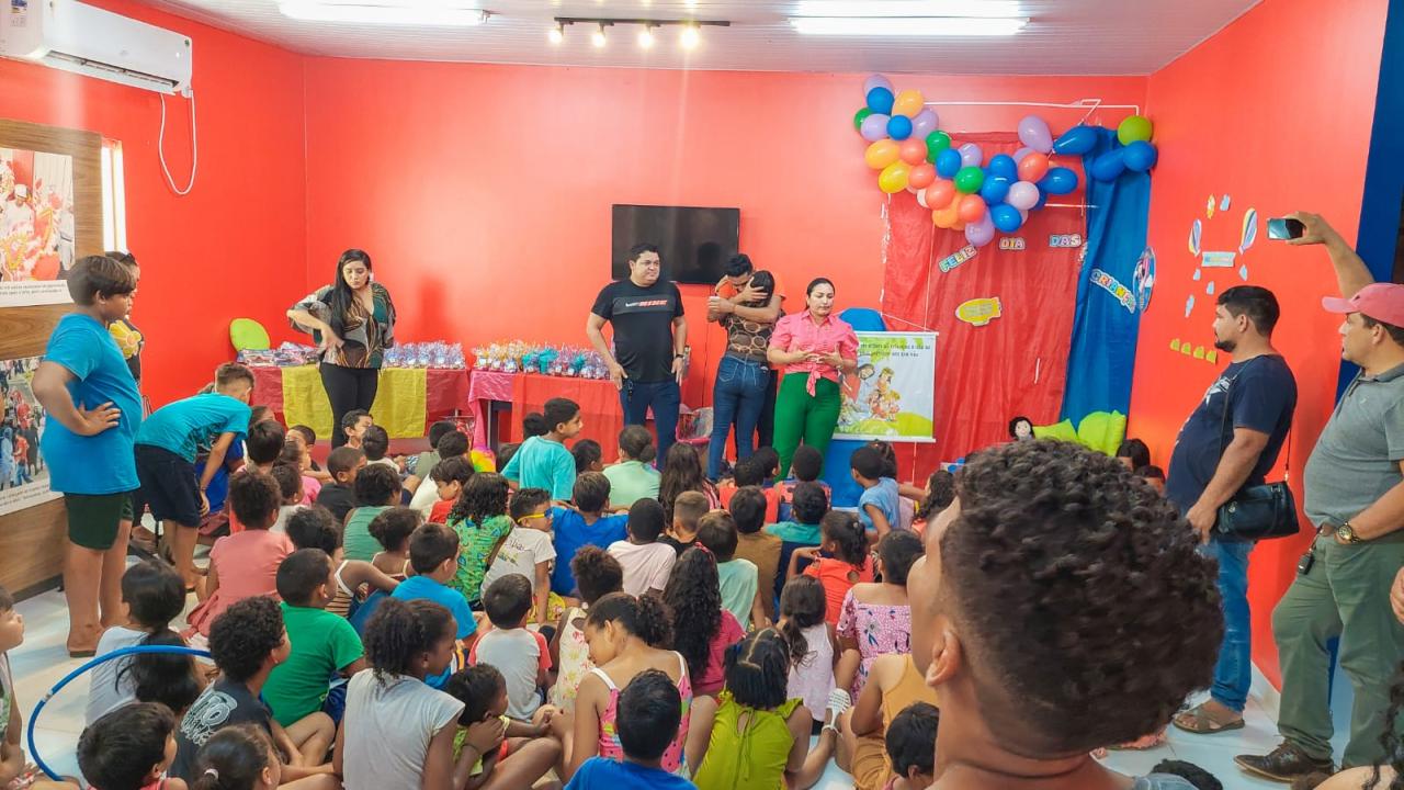 Distritos de Mazagão Velho e Maracá recebem programação do Dia das Crianças